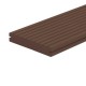 Vlonderplank Composiet massief donker bruin 2,3x14x300 cm 103161